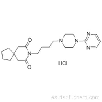 Clorhidrato de buspirona CAS 33386-08-2